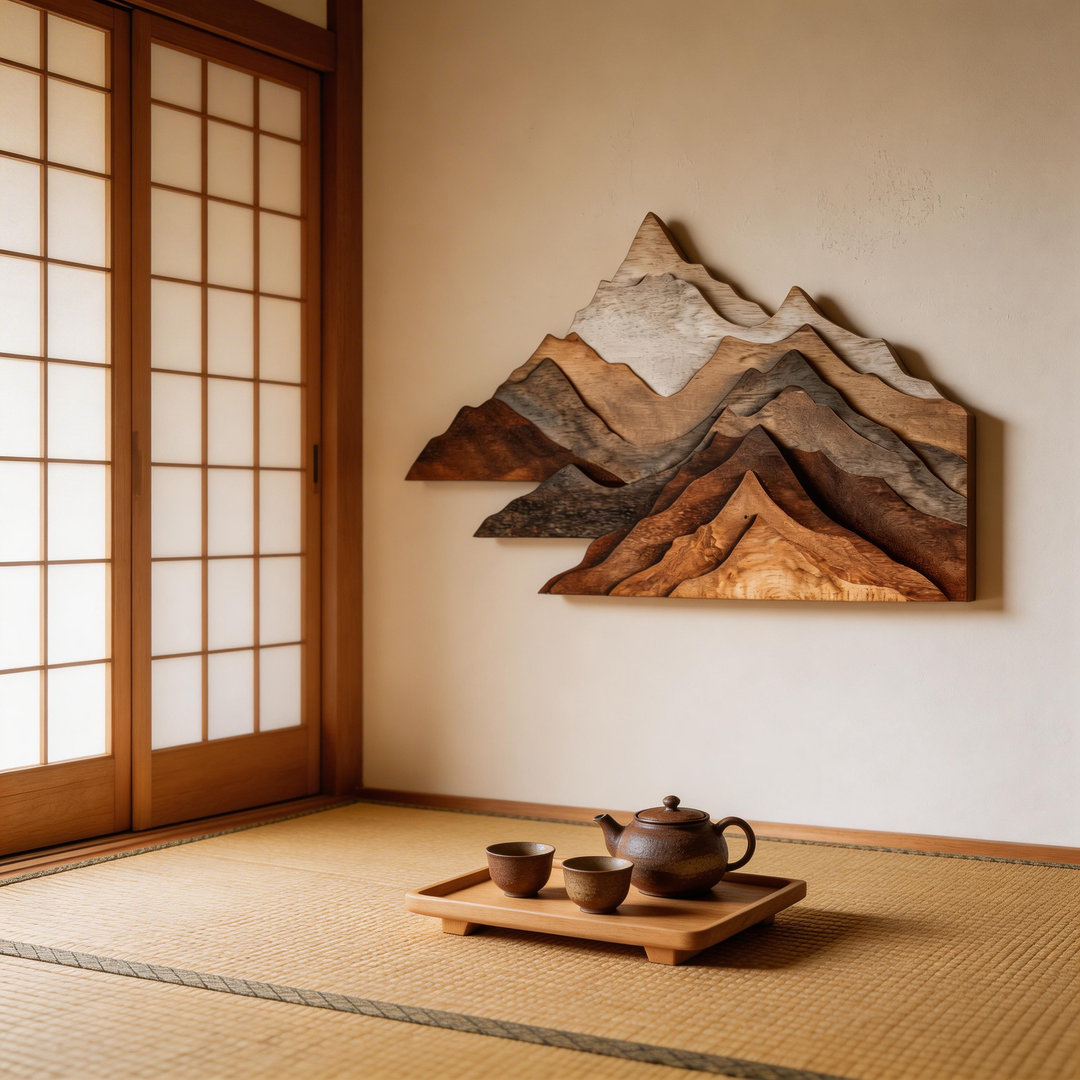 Alpine Ridge ｜ Wall Sculpture