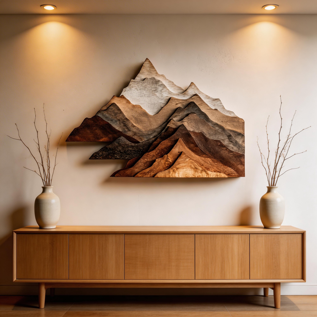 Alpine Ridge ｜ Wall Sculpture