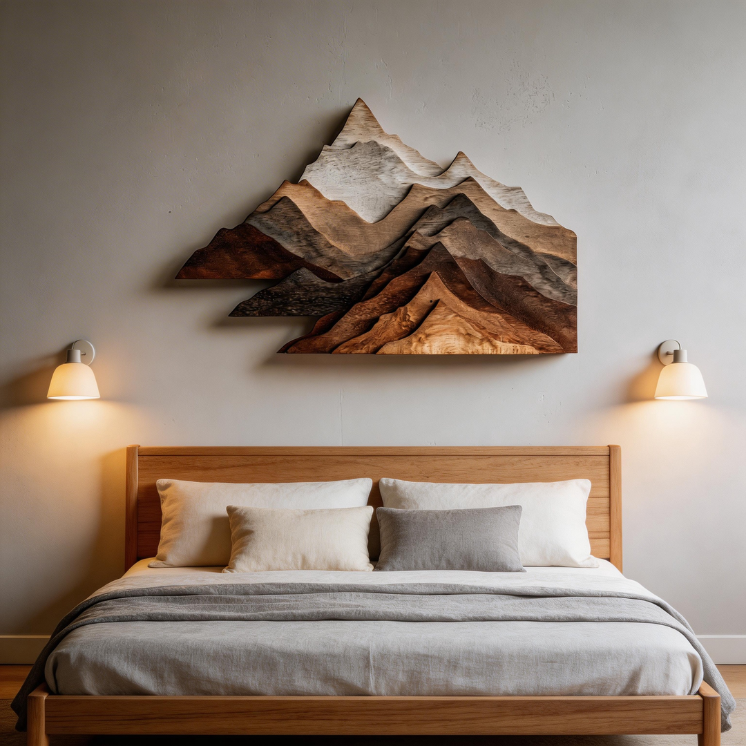 Alpine Ridge ｜ Wall Sculpture