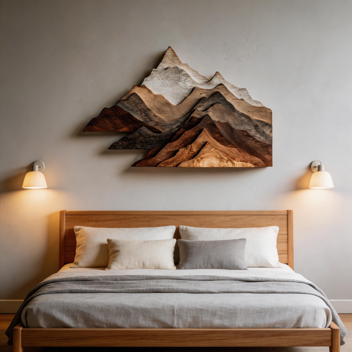 Alpine Ridge ｜ Wall Sculpture